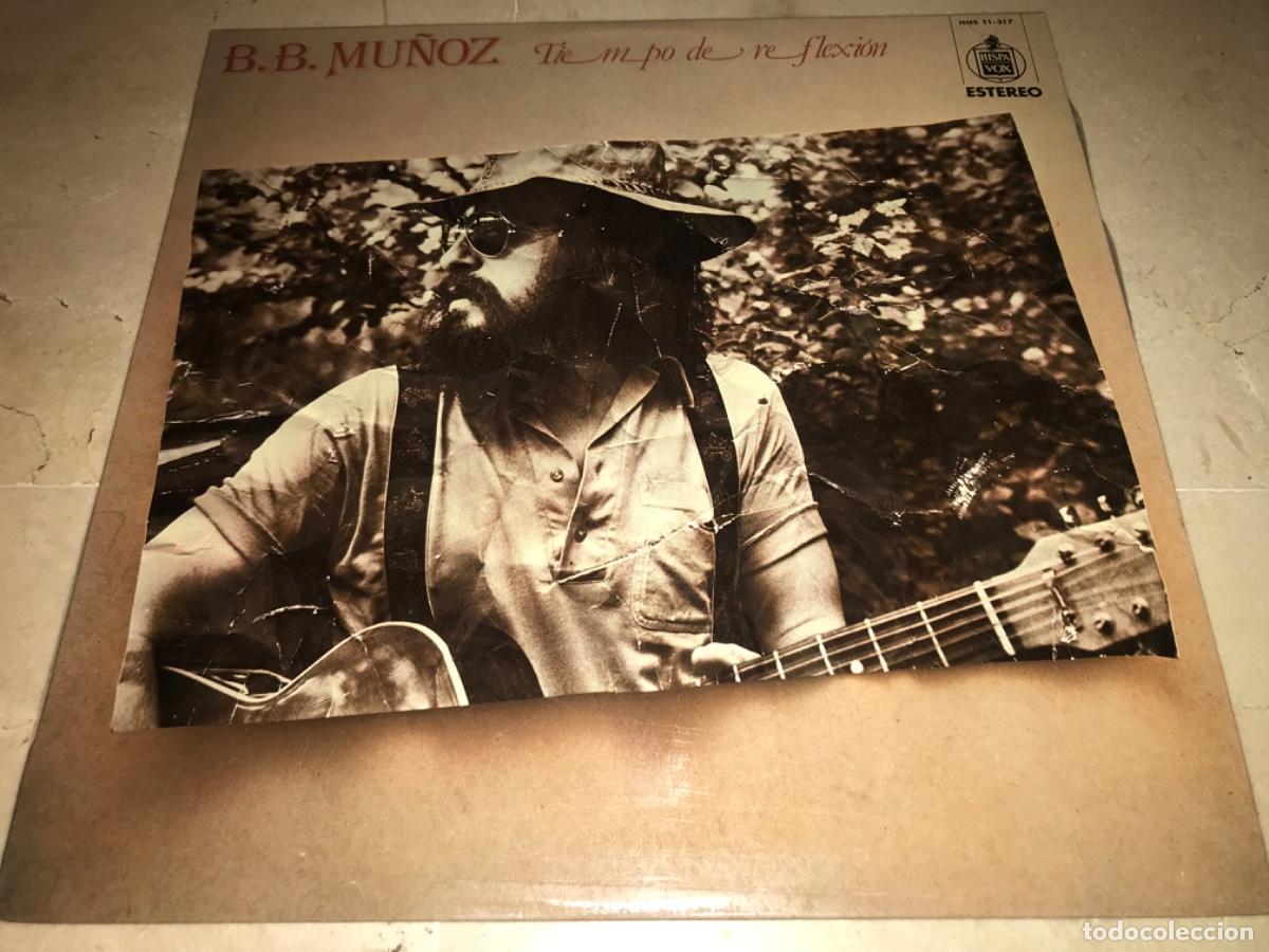 Disques de vinyle: B.B. MU&Ntilde;OZ-TIEMPO DE REFLEXION-ORIGINAL 1976-EN MUY BUEN ESTADO
