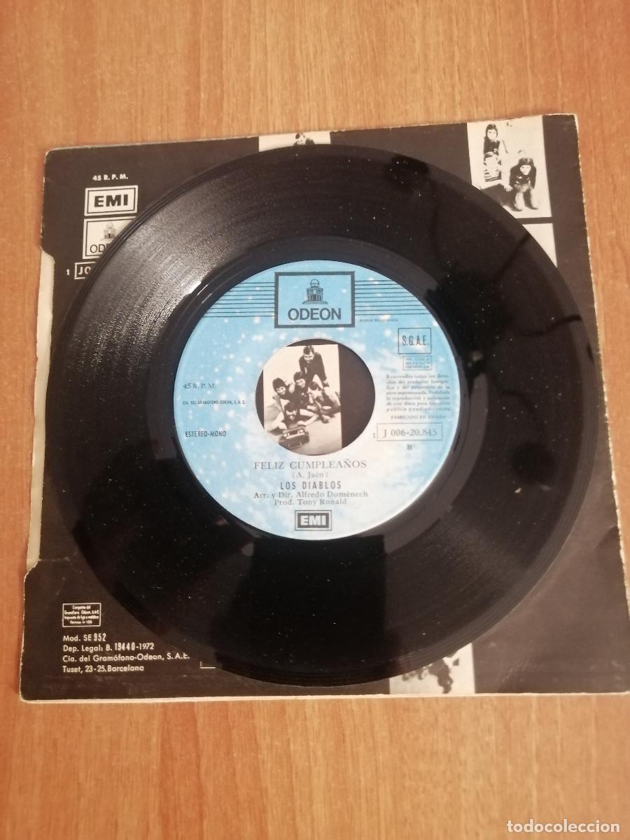 Discos de vinilo: LOS DIABLOS OH, OH, JULY EMI - Foto 3
