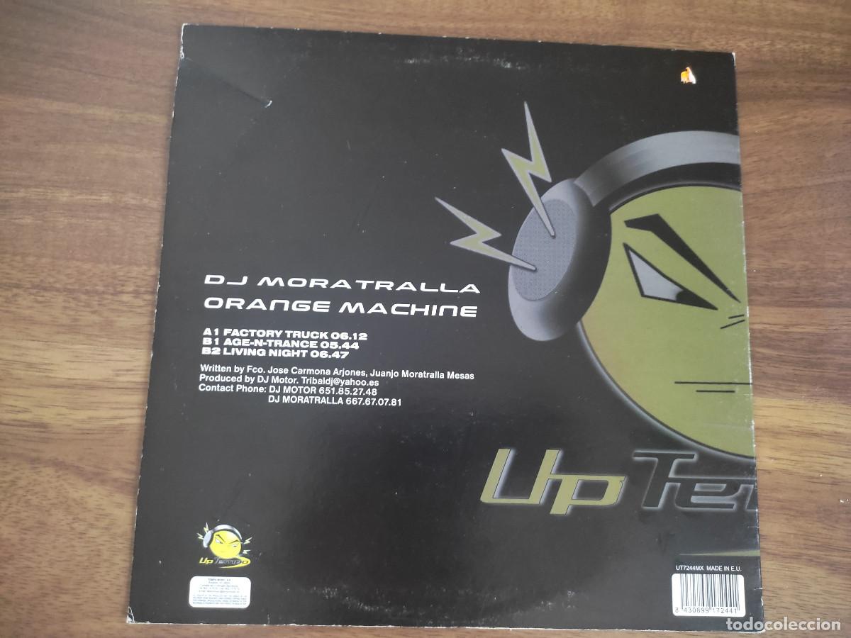 Discos de vinilo: DJ Moratralla - Orange Machine (12&rdquo;) - Foto 2
