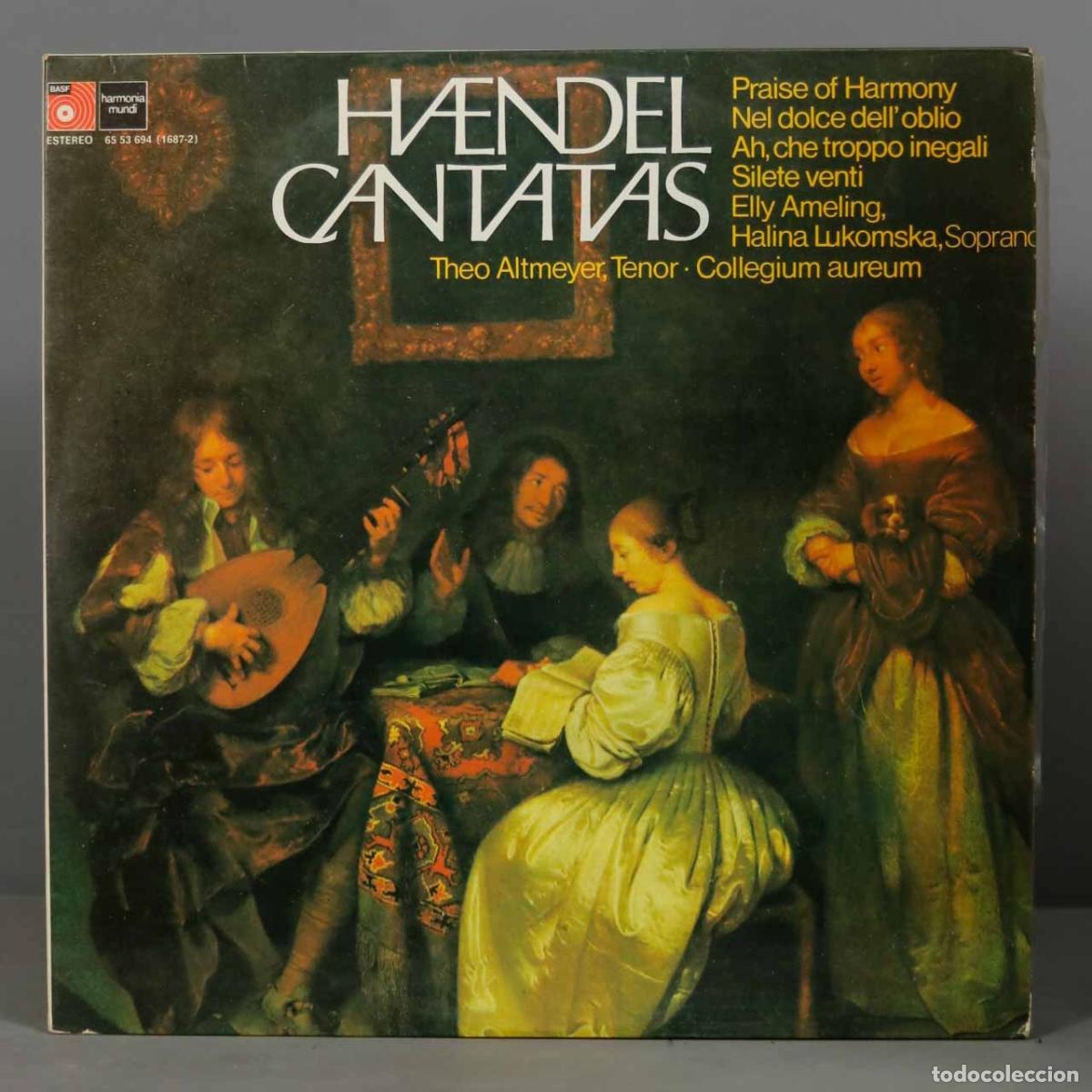 Discos de vinilo: LP. HAENDEL. CANTATAS - Foto 1