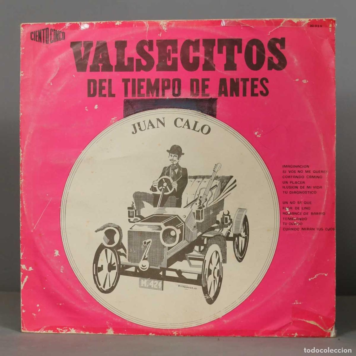 Discos de vinilo: LP. JUAN CALO. VALSECITOS DEL TIEMPO DE ANTES