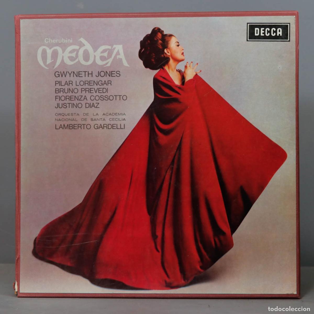 Discos de vinilo: CAJA LP. Gardelli &ndash; Medea. CHERUBINI - Foto 1