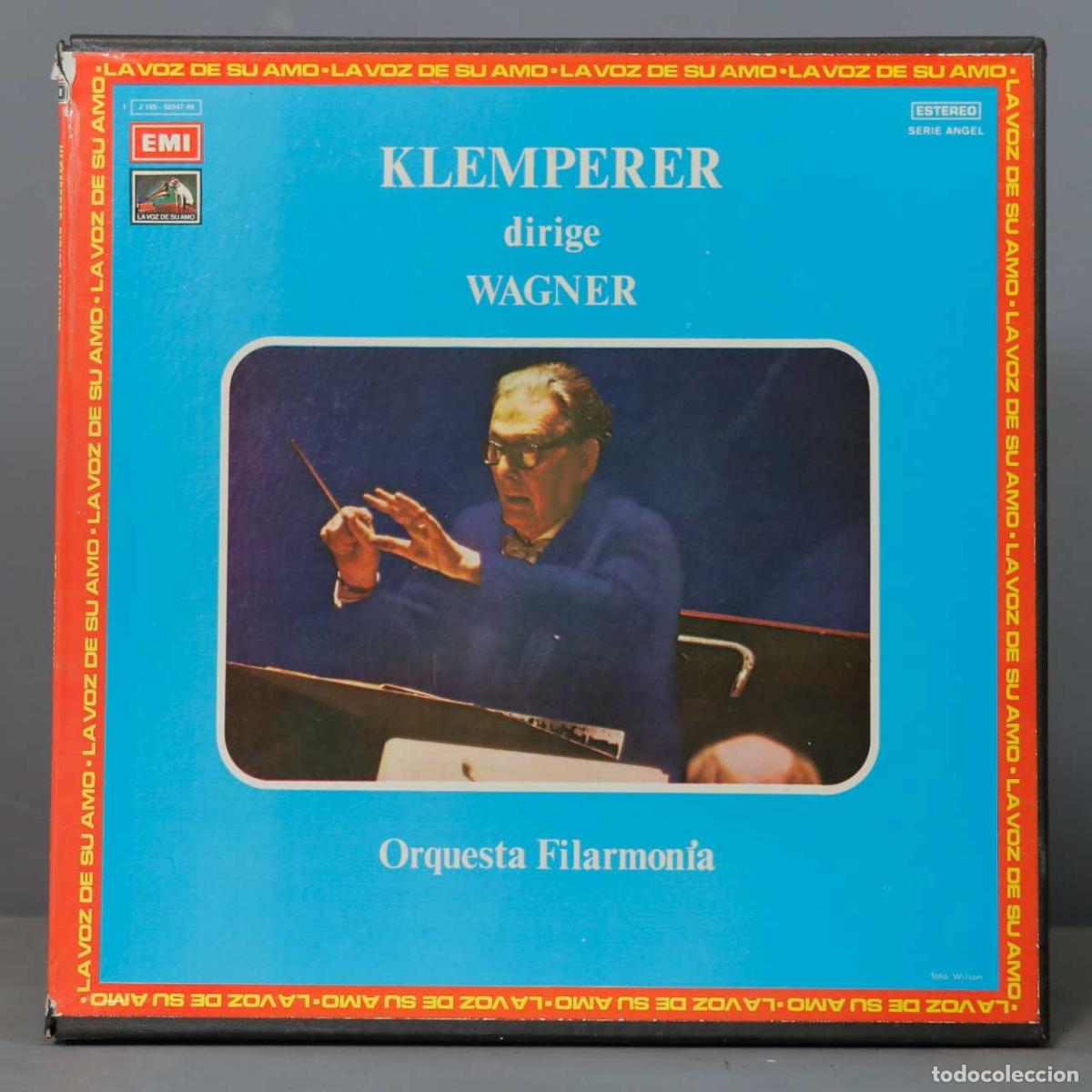 Discos de vinilo: CAJA LP. KLEMPERER DIRIGE WAGNER - Foto 1