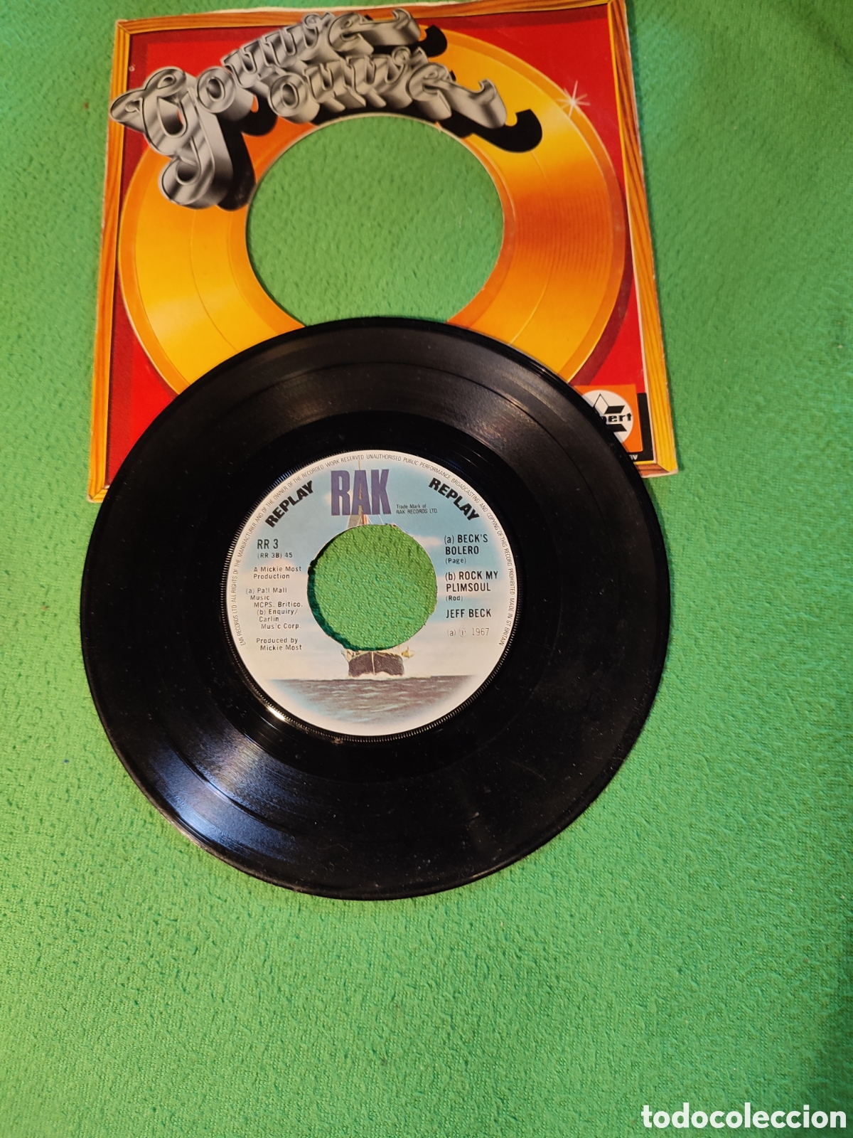 Discos de vinilo: Jeff Beck - Becks Bolero+ 2 - Foto 1