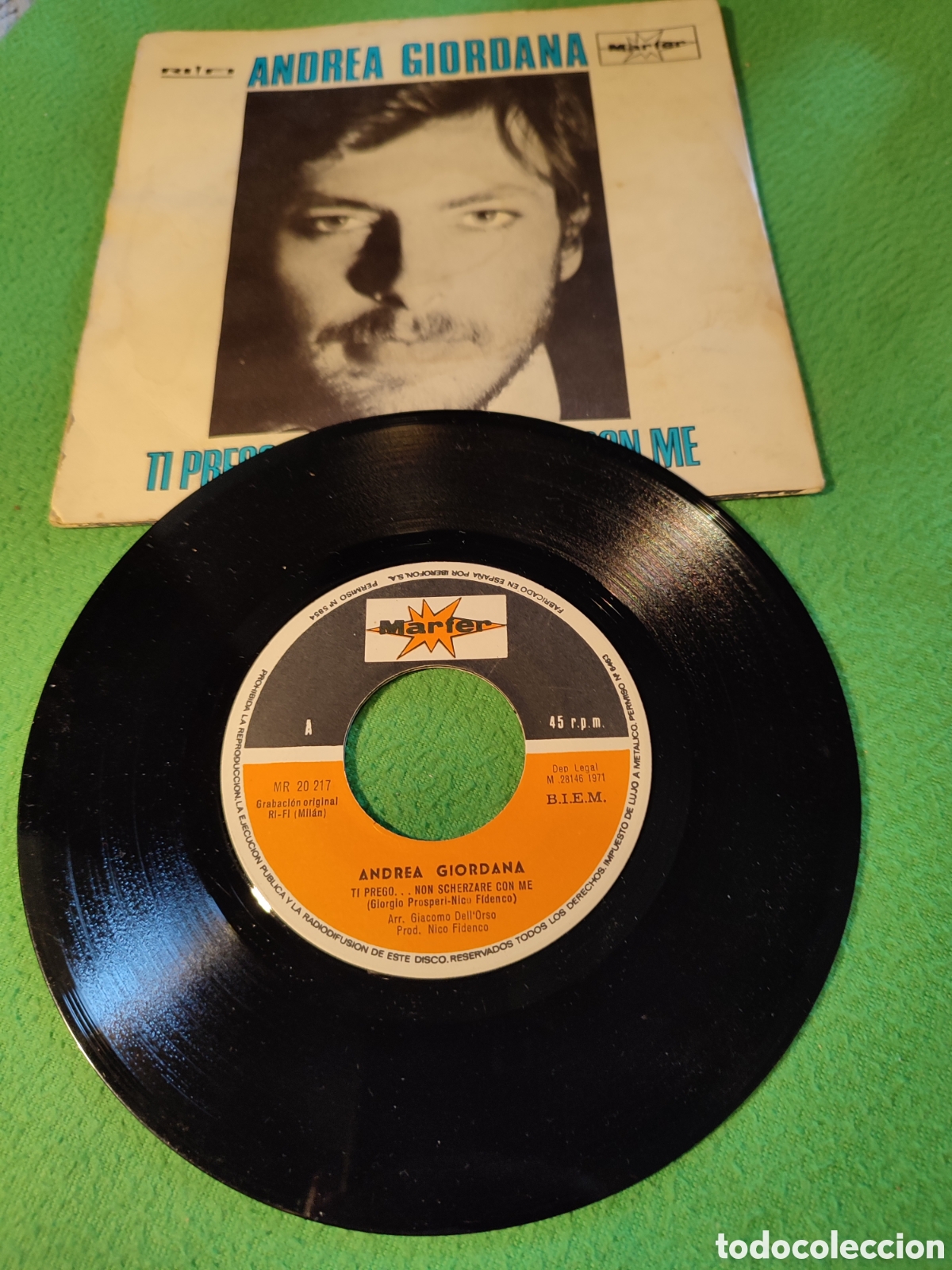 Discos de vinilo: Andrea Giordana - Las mariposas son libres - Foto 2