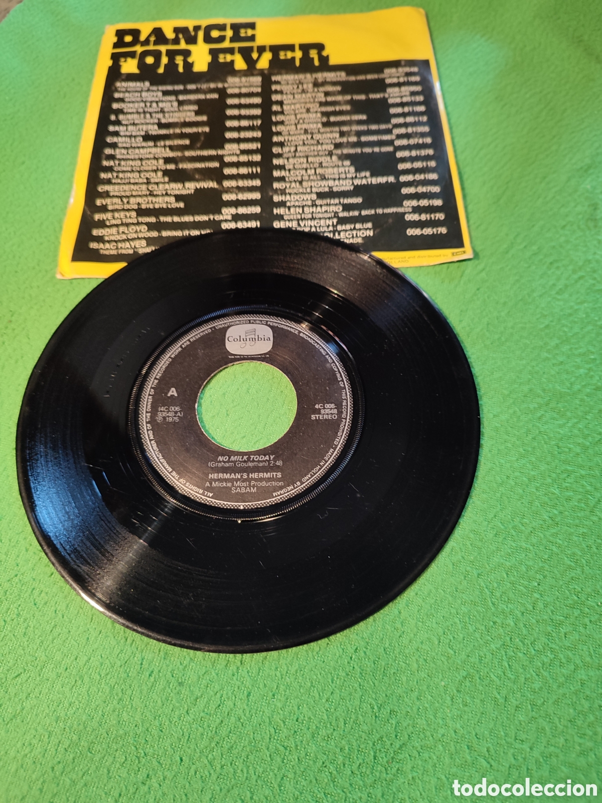 Discos de vinilo: Hermans Hermits - No milk today - Foto 2