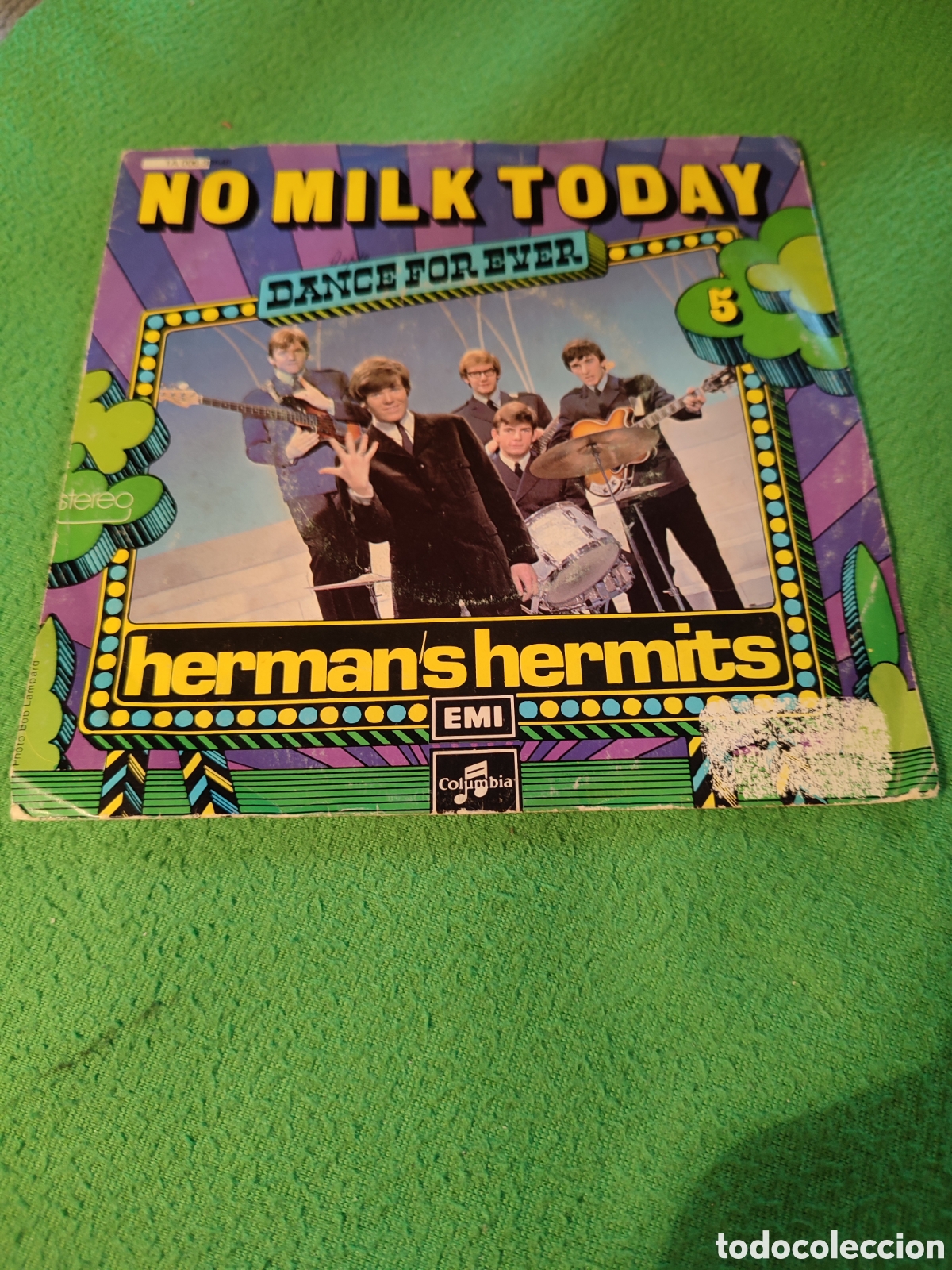 Discos de vinilo: Hermans Hermits - No milk today - Foto 1
