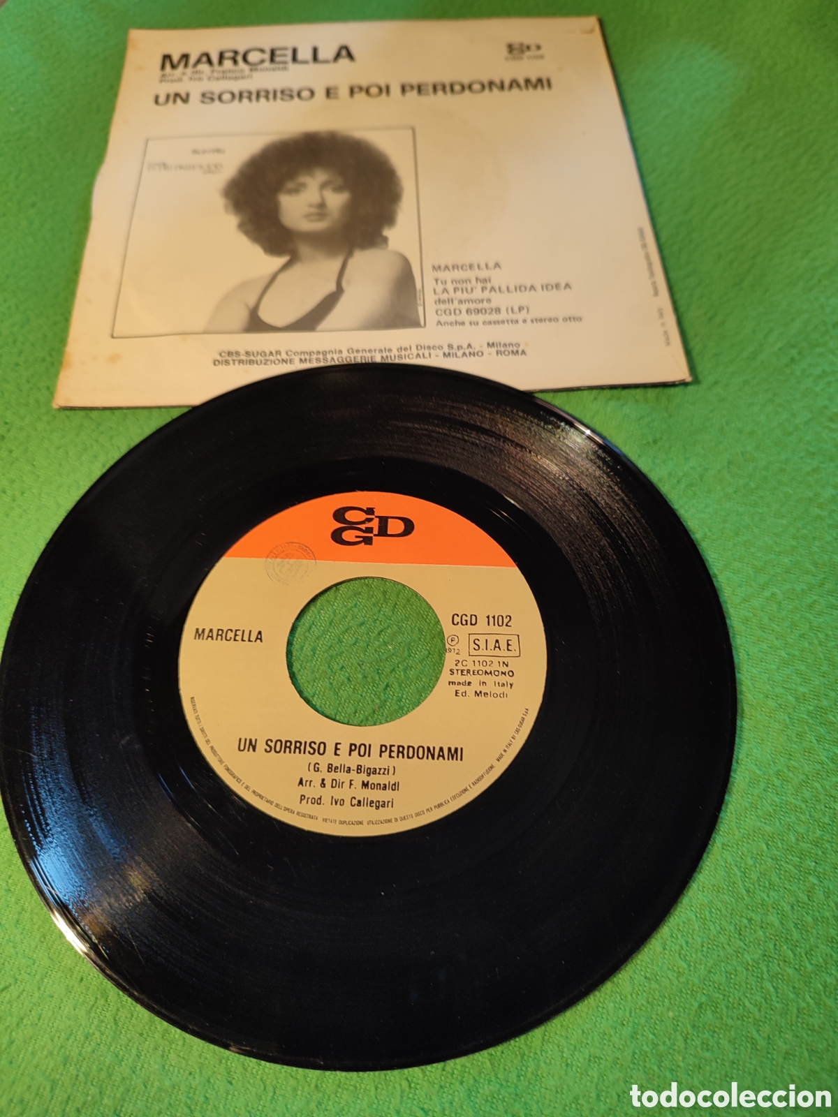 Discos de vinilo: Marcella - Un sorriso e poi perdonami - Foto 2