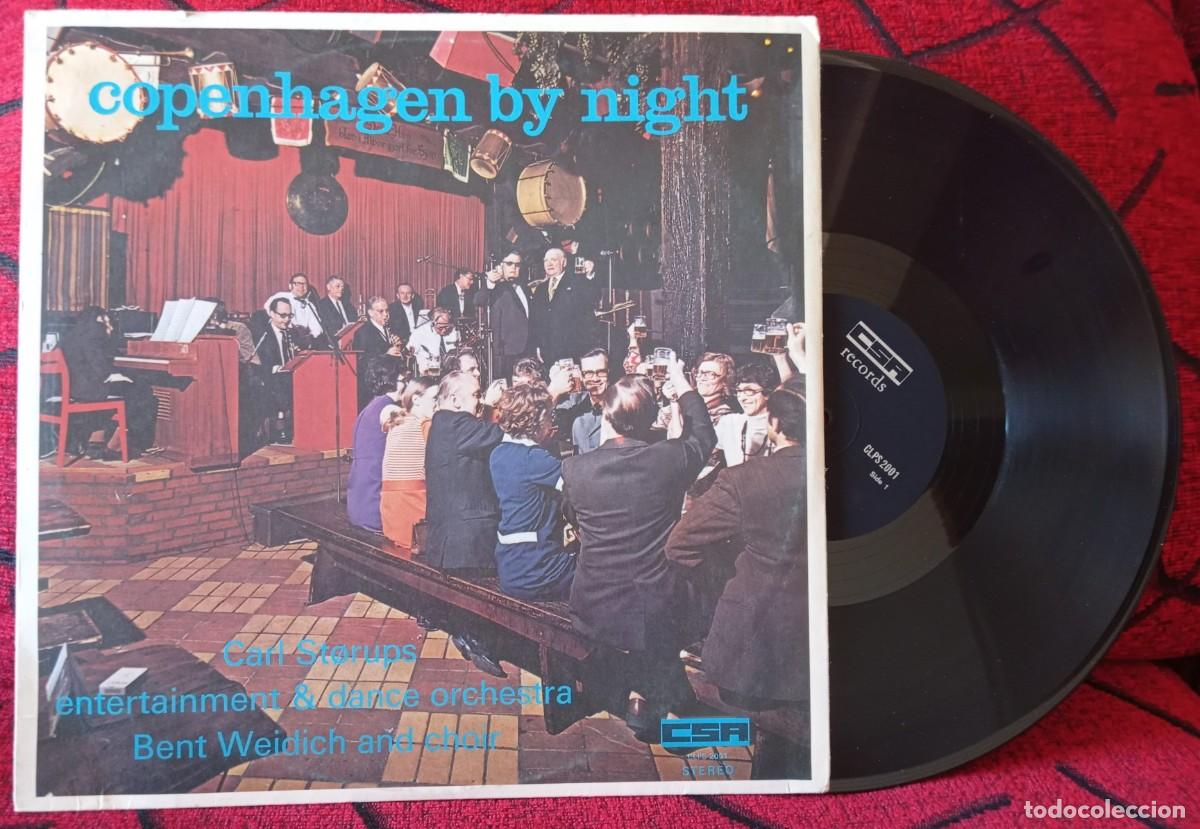 Discos de vinilo: CARL STORUP ENTERTANMENT & DANCE ORCHESTRA **Copenhagen By Night** POP DANES VINILO LP