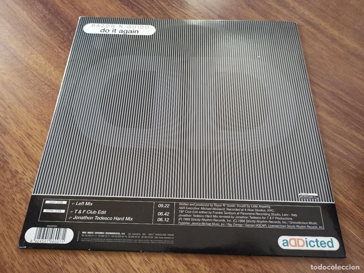 Discos de vinilo: Razor N Guido - Do It Again (12&rdquo;) - Foto 2