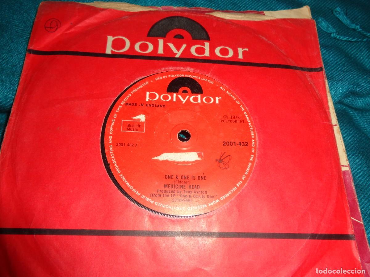 Dischi in vinile: MEDICINE HEAD. ONE & ONE IS ONE / OUT ON THE STREET. POLYDOR, 1973. EDC. UK