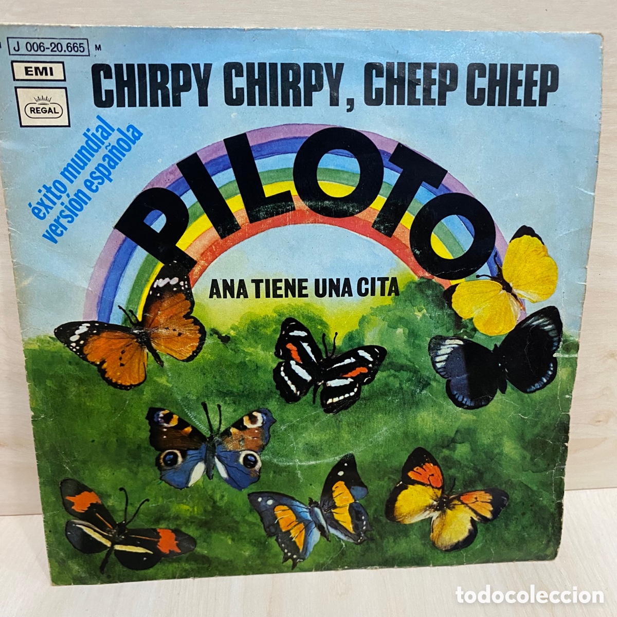 Discos de vinilo: Piloto - Chirpy Chirpy, Cheep Cheep (7&rdquo;, Single, Mono) - Foto 1