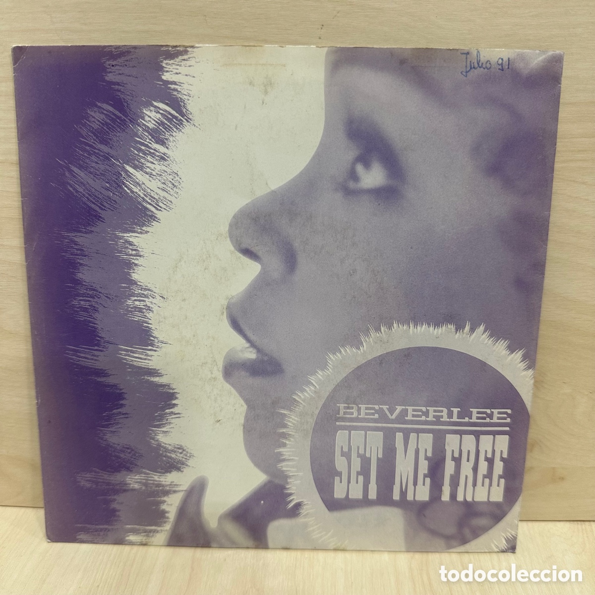 Discos de vinilo: Beverlee - Set Me Free (7&rdquo;, S/Sided, Single, Promo) - Foto 1