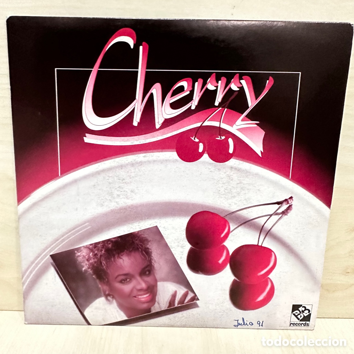 Discos de vinilo: Monica Green - Cherry (7&rdquo;, Single, Promo) - Foto 1