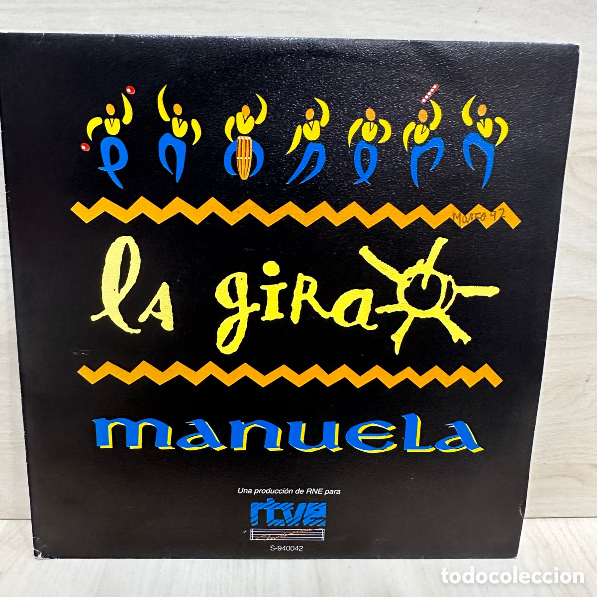 Discos de vinilo: La Gira - Manuela (7&rdquo;, Promo) - Foto 1