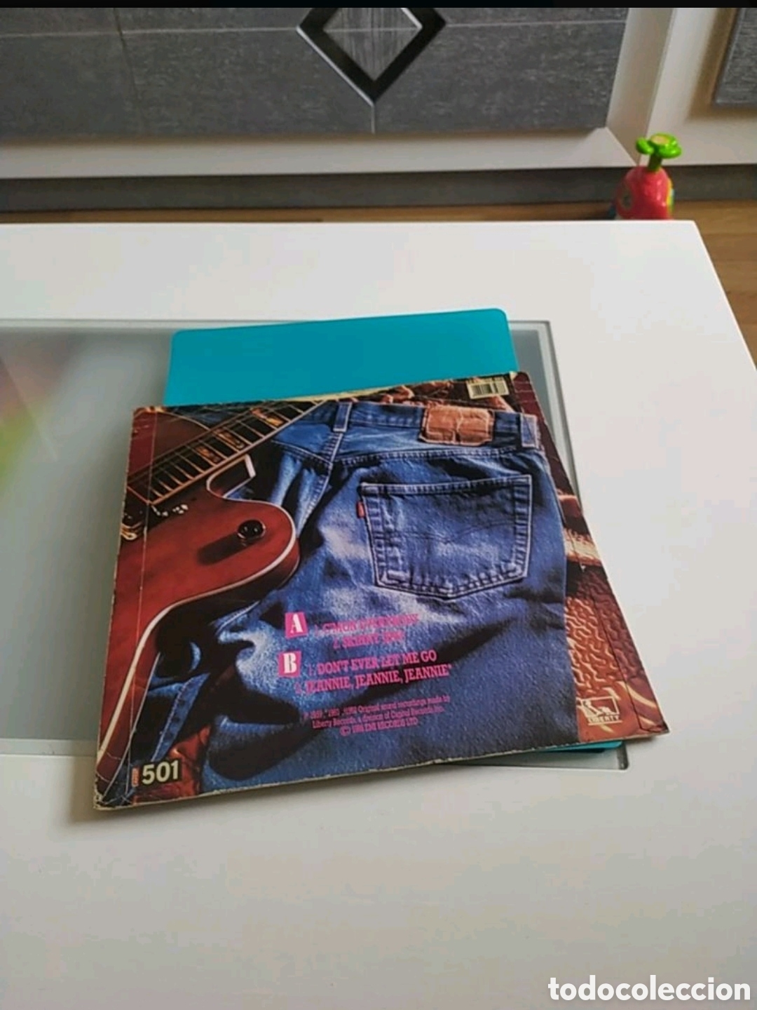 Discos de vinilo: Maxi single Eddie Cochran. C Mon everybody - Foto 2