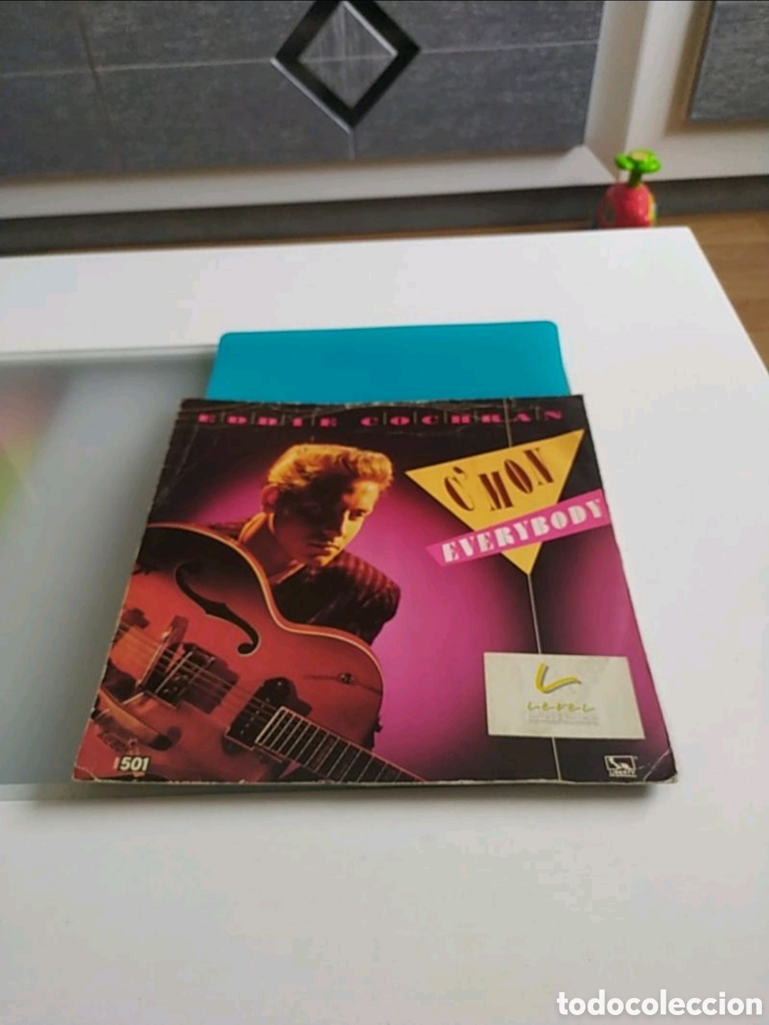 Discos de vinilo: Maxi single Eddie Cochran. C Mon everybody - Foto 1