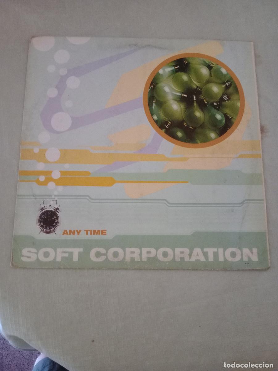 Discos de vinilo: SOFT CORPORATION / ANY TIME MAXI 12 - Foto 1