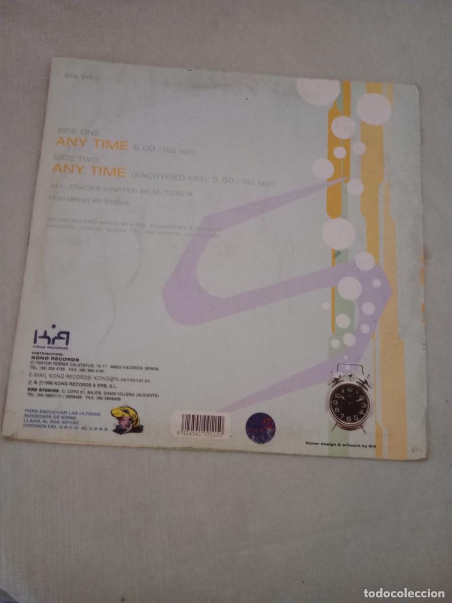 Discos de vinilo: SOFT CORPORATION / ANY TIME MAXI 12 - Foto 2