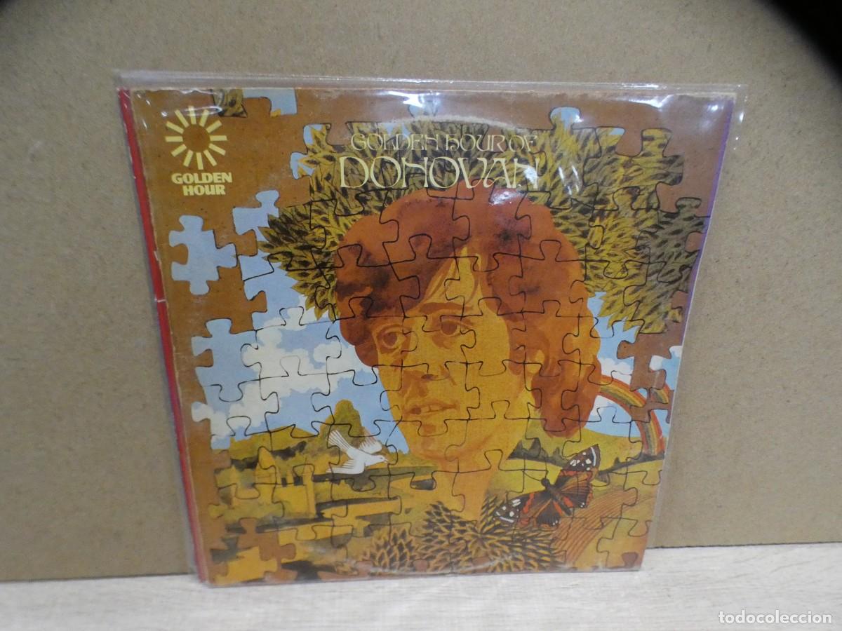 Discos de vinilo: ARKANSAS1980 LOTT214 LP CA 1972 BUEN ESTADO GENERAL GOLDEN HOUR OF DONOVAN