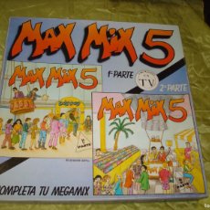 Discos de vinilo: MAX MIX 5. 1ª Y 2ª PARTE. CAJA CON 4 LP´S + LIBRETO. SPAIN. IMPECABLE