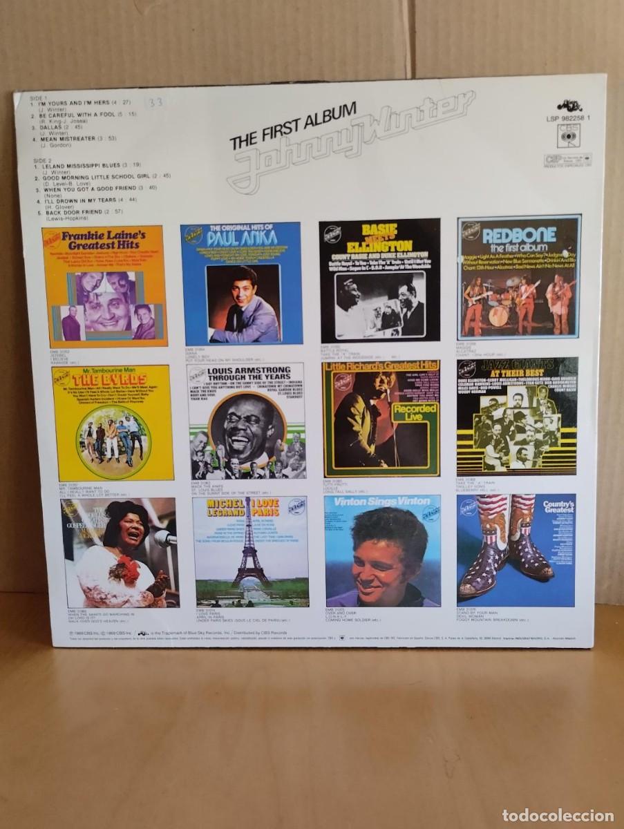 Discos de vinilo: JOHNNY WINTER ---- THE FIRST ALBUM - Foto 2