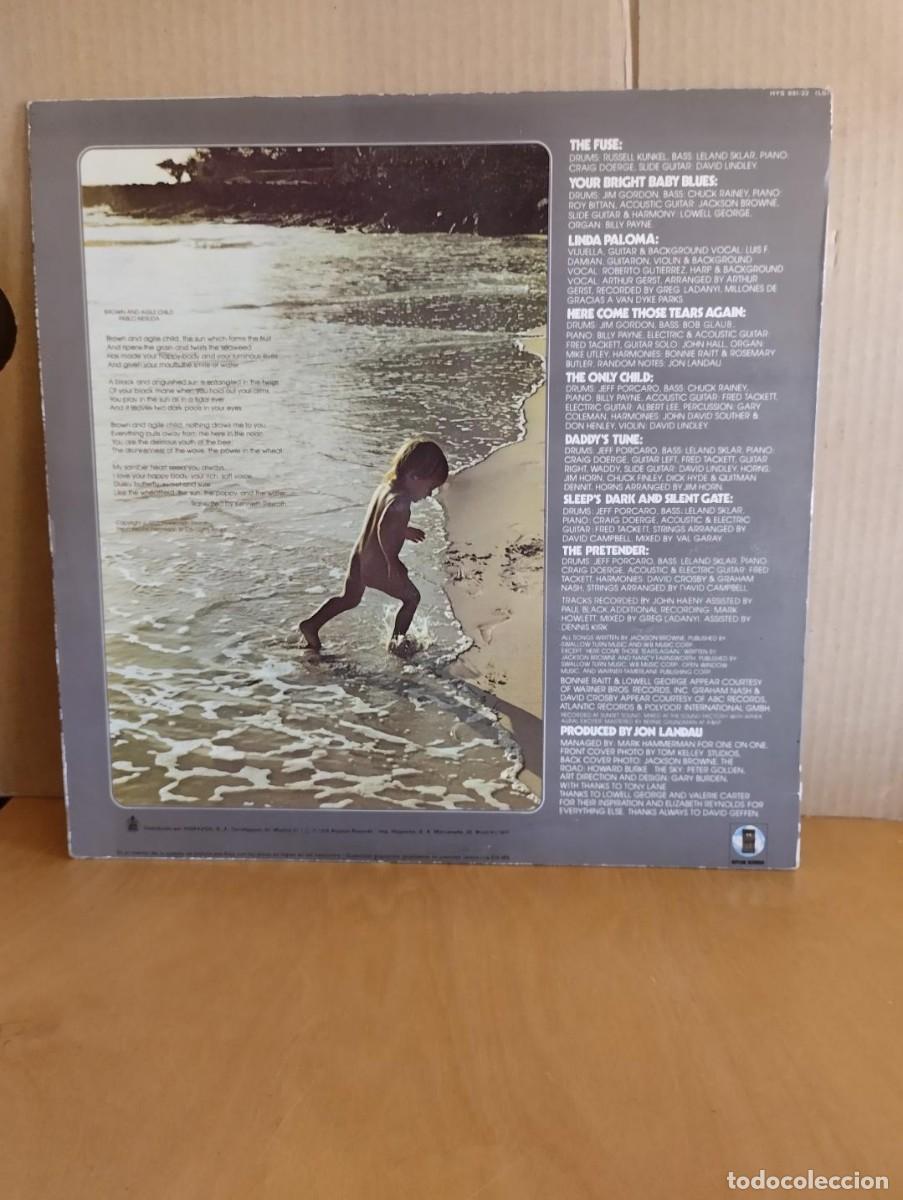 Discos de vinilo: JACKSON BROWNE --- THE PRETENDER - Foto 2