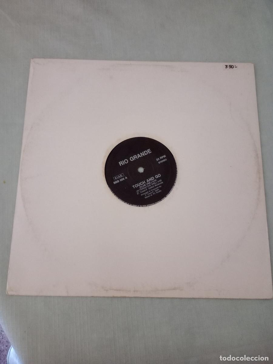 Discos de vinilo: RIO GRANDE / TOUCH AND GO MAXI 12 - Foto 1