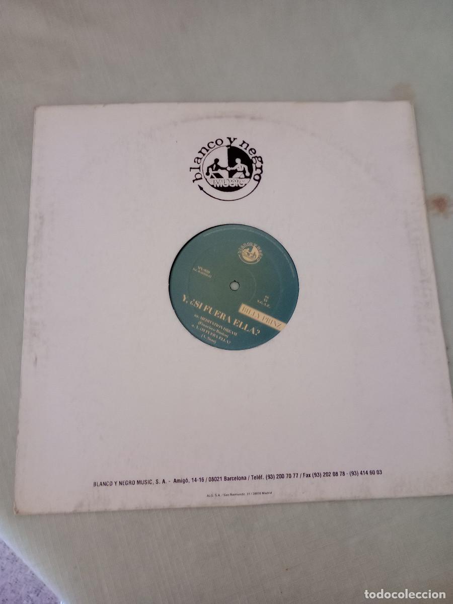 Discos de vinilo: BILLY PRINZ Y SI FUERA ELLA MAXI 12 - Foto 2