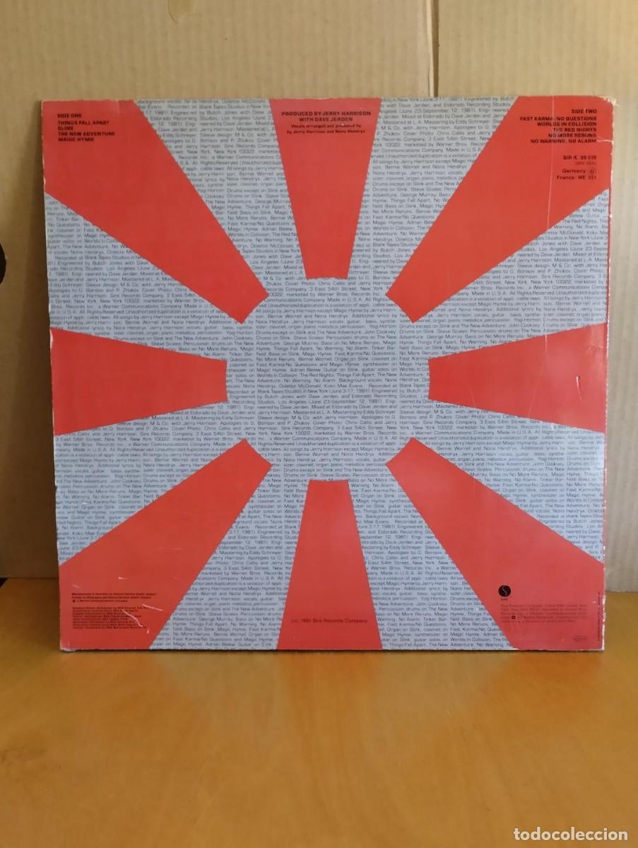 Discos de vinilo: JERRY HARRISON --- THE RED AND THE BLACK - Foto 2