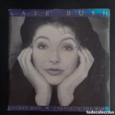 Discos de vinilo: KATE BUSH – ROCKET MAN / CANDLE IN THE WIND. VINILO, 7”, 45 RPM, SINGLE, STEREO, POSTER SLEEVE 1991