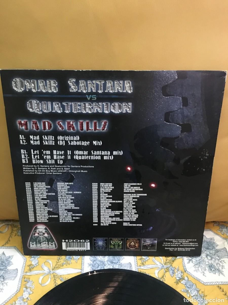 Discos de vinilo: Omar Santana vs Quaternion &lrm;&ndash; Mad Skillz - Foto 2