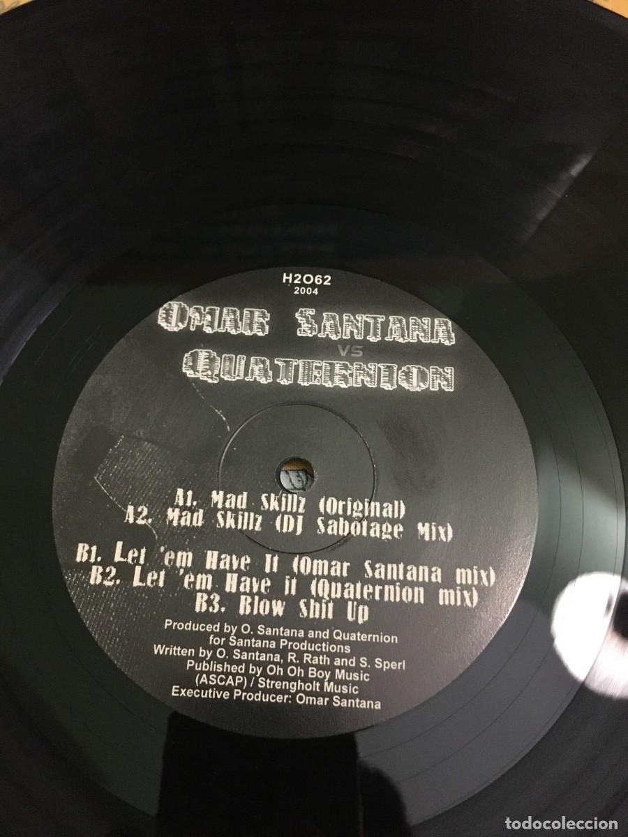 Discos de vinilo: Omar Santana vs Quaternion &lrm;&ndash; Mad Skillz - Foto 3