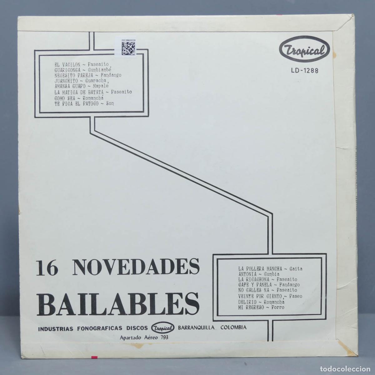 Discos de vinilo: LP. Various &ndash; 16 Novedades Bailables - Foto 2