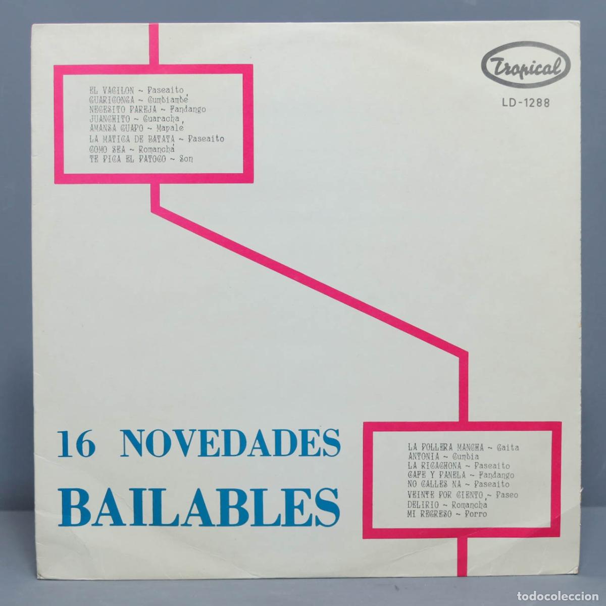 Discos de vinilo: LP. Various &ndash; 16 Novedades Bailables - Foto 1