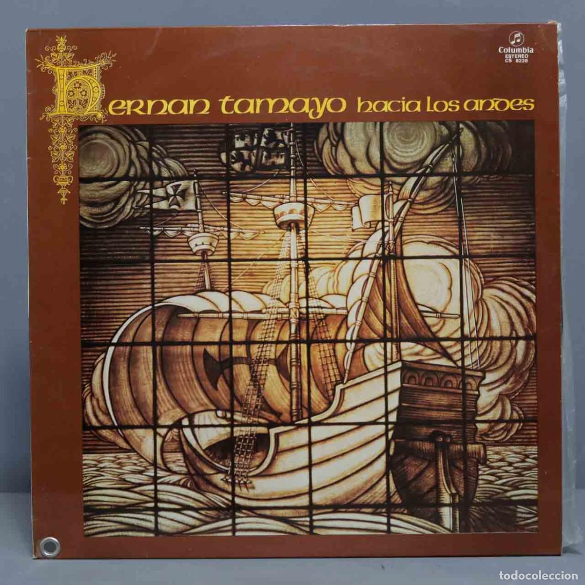 Discos de vinilo: LP. Hern&aacute;n Tamayo &ndash; Hacia Los Andes - Foto 1