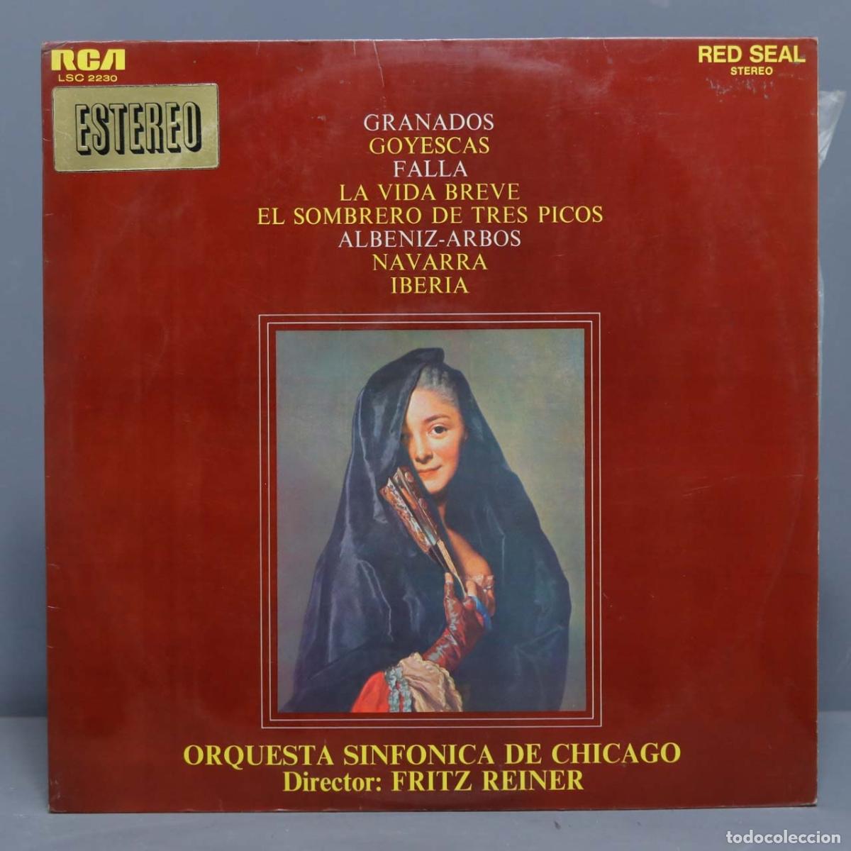 Discos de vinilo: LP. FALLA. ALBENIZ-ARBOS. GRANADOS - Foto 1