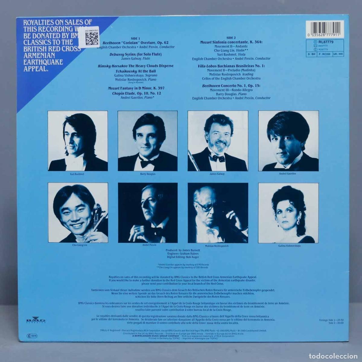 Discos de vinilo: LP. Various &ndash; Musicians For Armenia - Foto 2