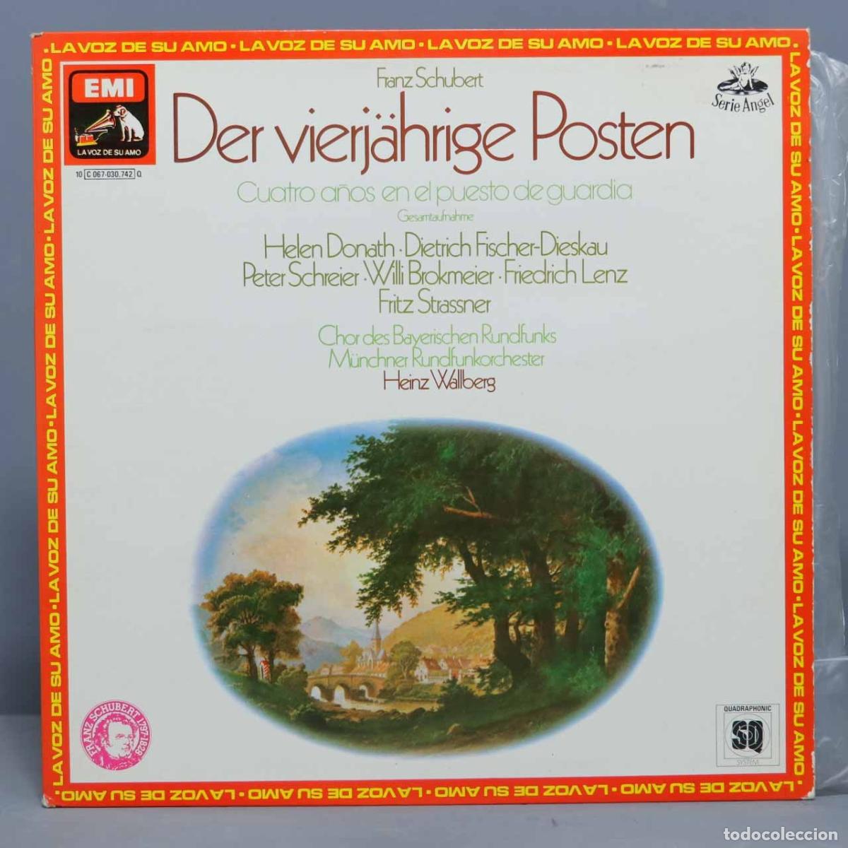 Discos de vinilo: LP. DER VIERJAHRIGE POSTEN. SCHUBERT. WALBERG - Foto 1