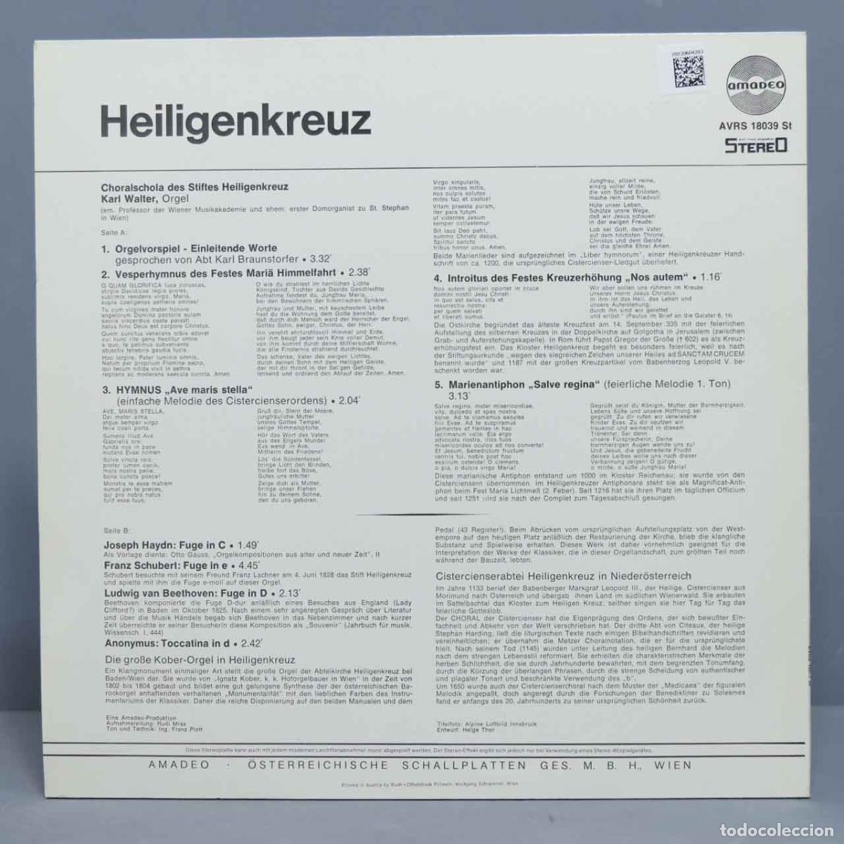 Discos de vinilo: LP. HEILIGENKREUZ - Foto 2