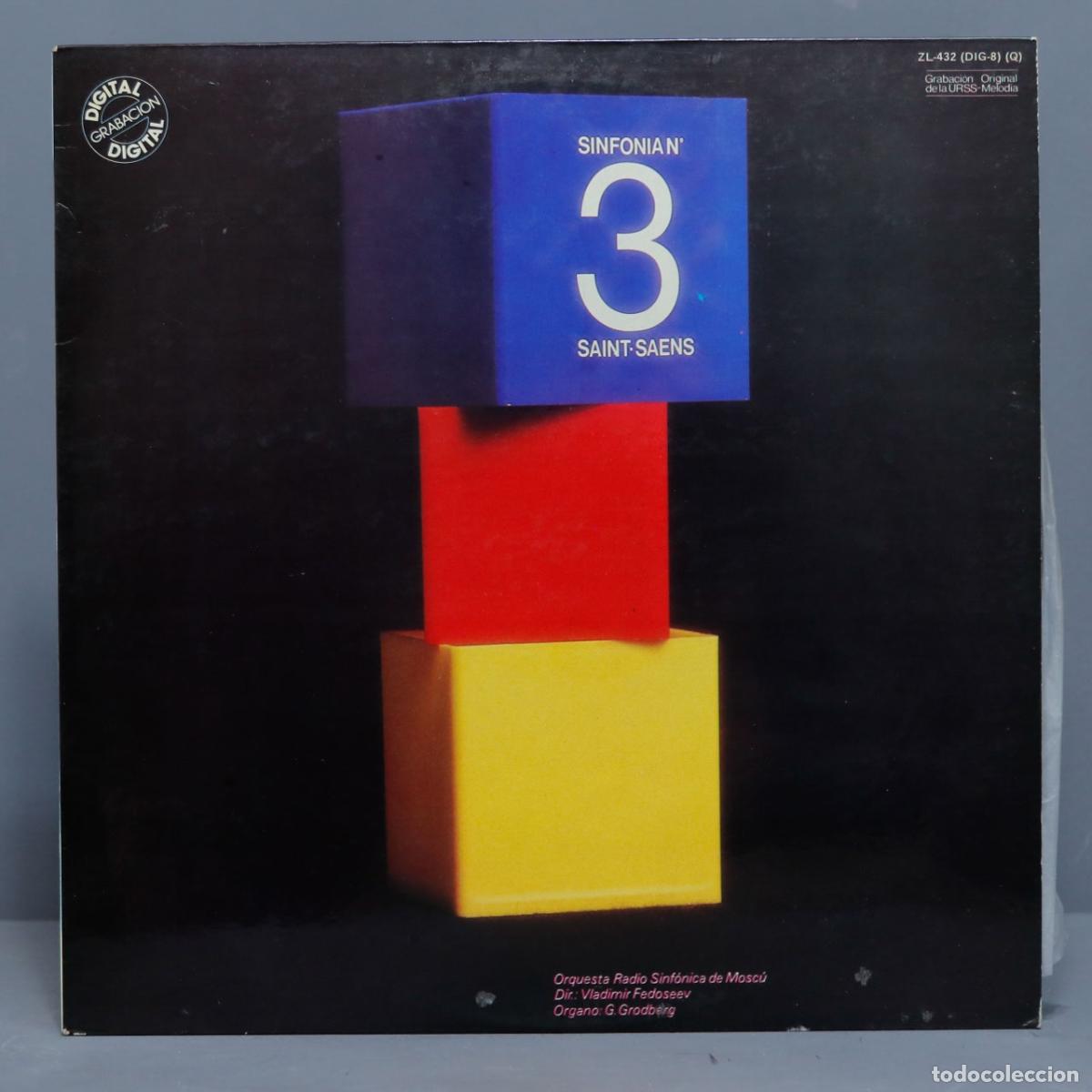 Dischi in vinile: LP. SNFONIA 3. SAINT-SAENS. FEDOSEEV