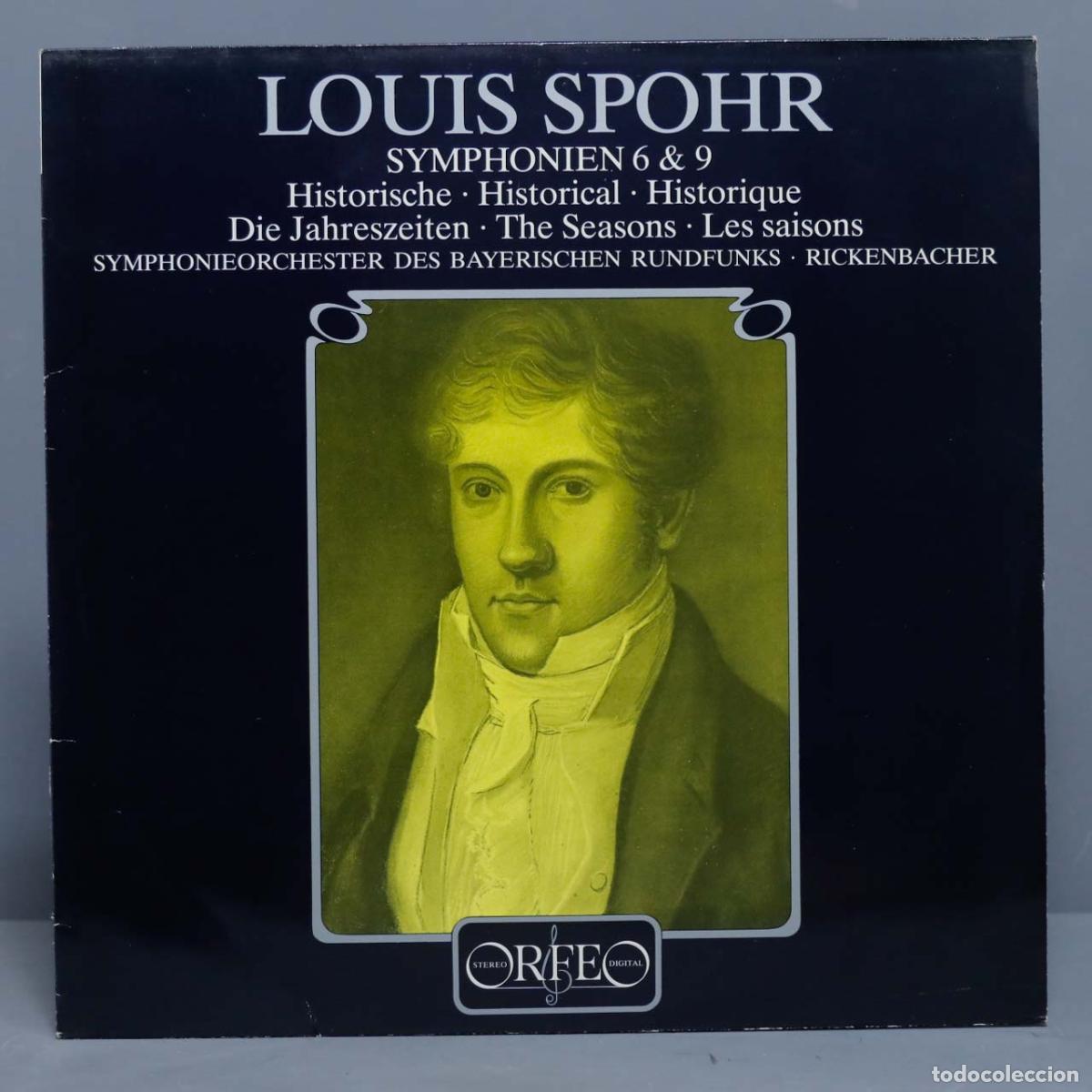 Dischi in vinile: LP. Rundfunks, Rickenbacher &ndash; Symphonien 6 AND 9 (Historische ∙ Die Jahreszeiten). SPOHR