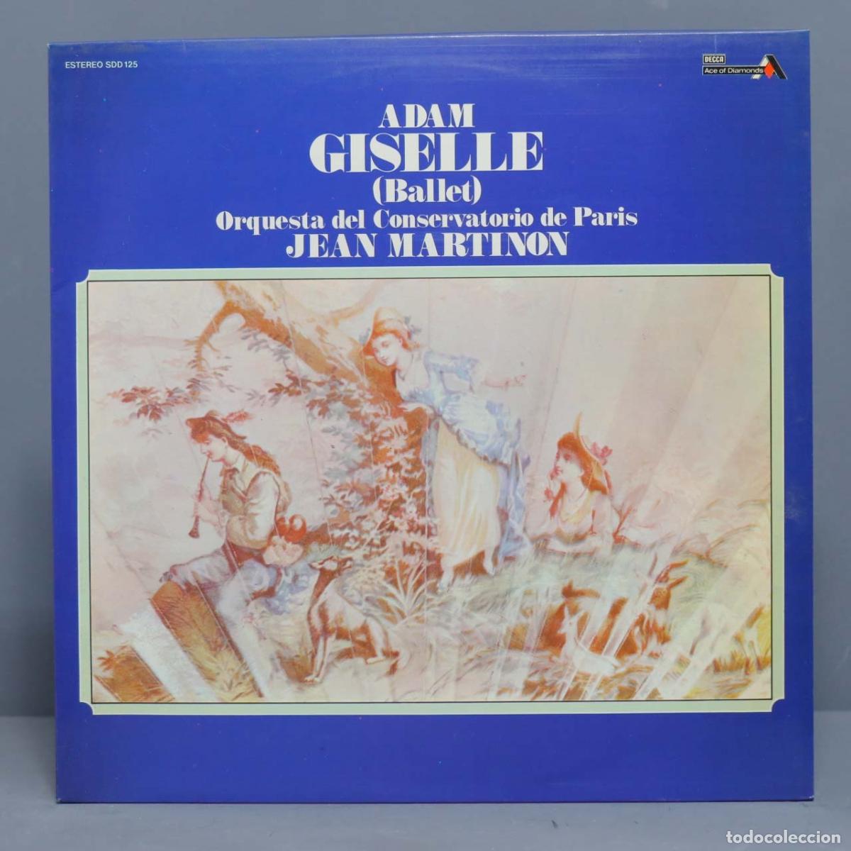 Discos de vinilo: LP. GISELLE. MARTINON. ADAM - Foto 1