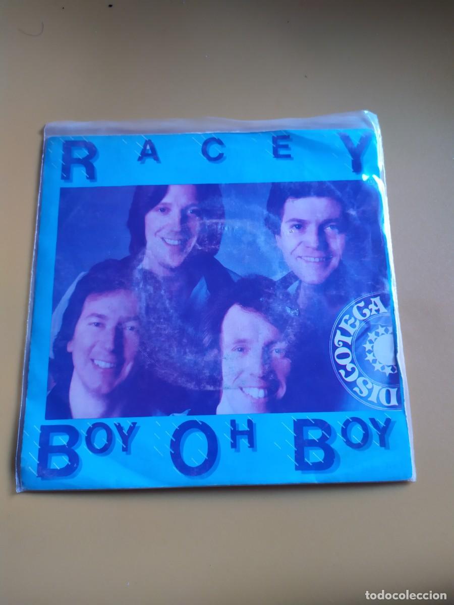 Discos de vinilo: Racey - Boy oh boy / Sensational buzz 1979 - Foto 1
