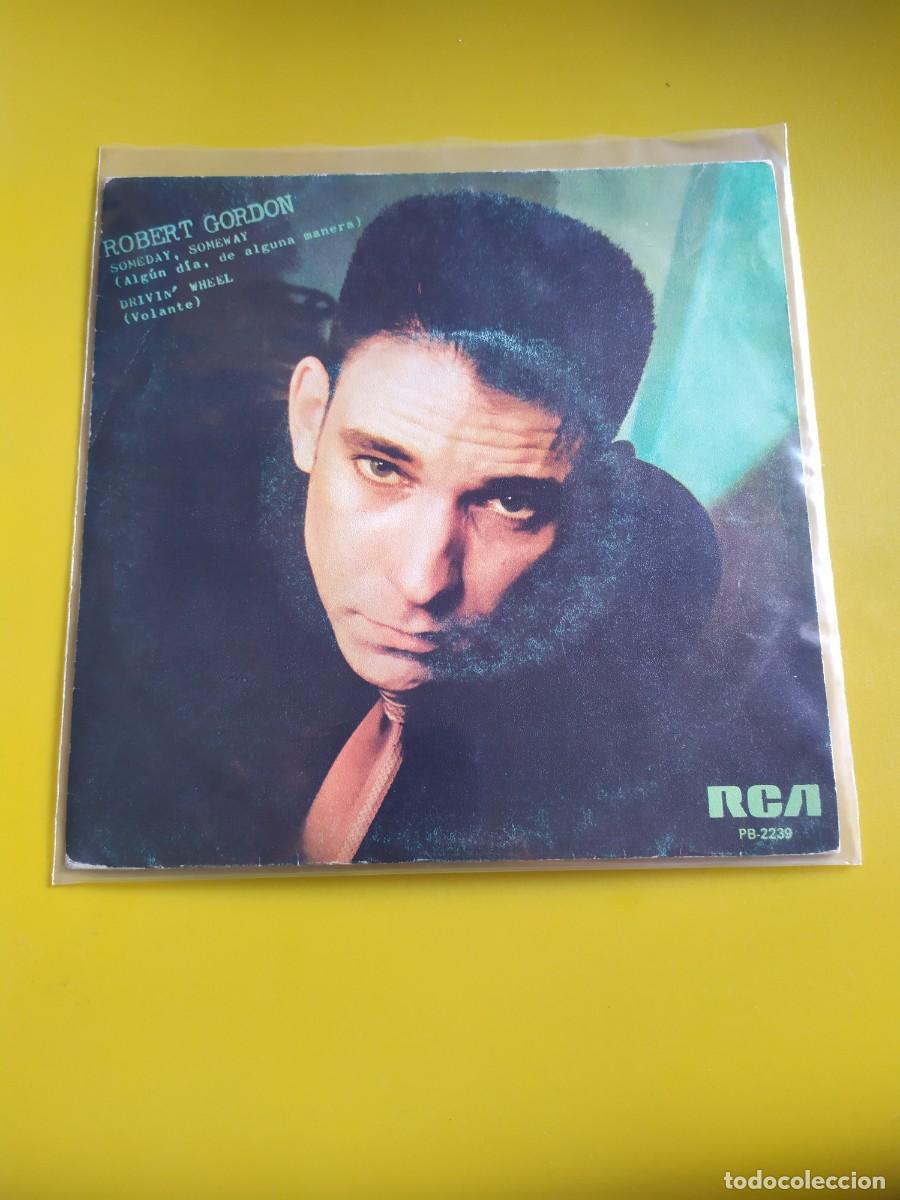 Discos de vinilo: Robert Gordon - Someday, someway / Drivin wheel 1981 - Foto 1