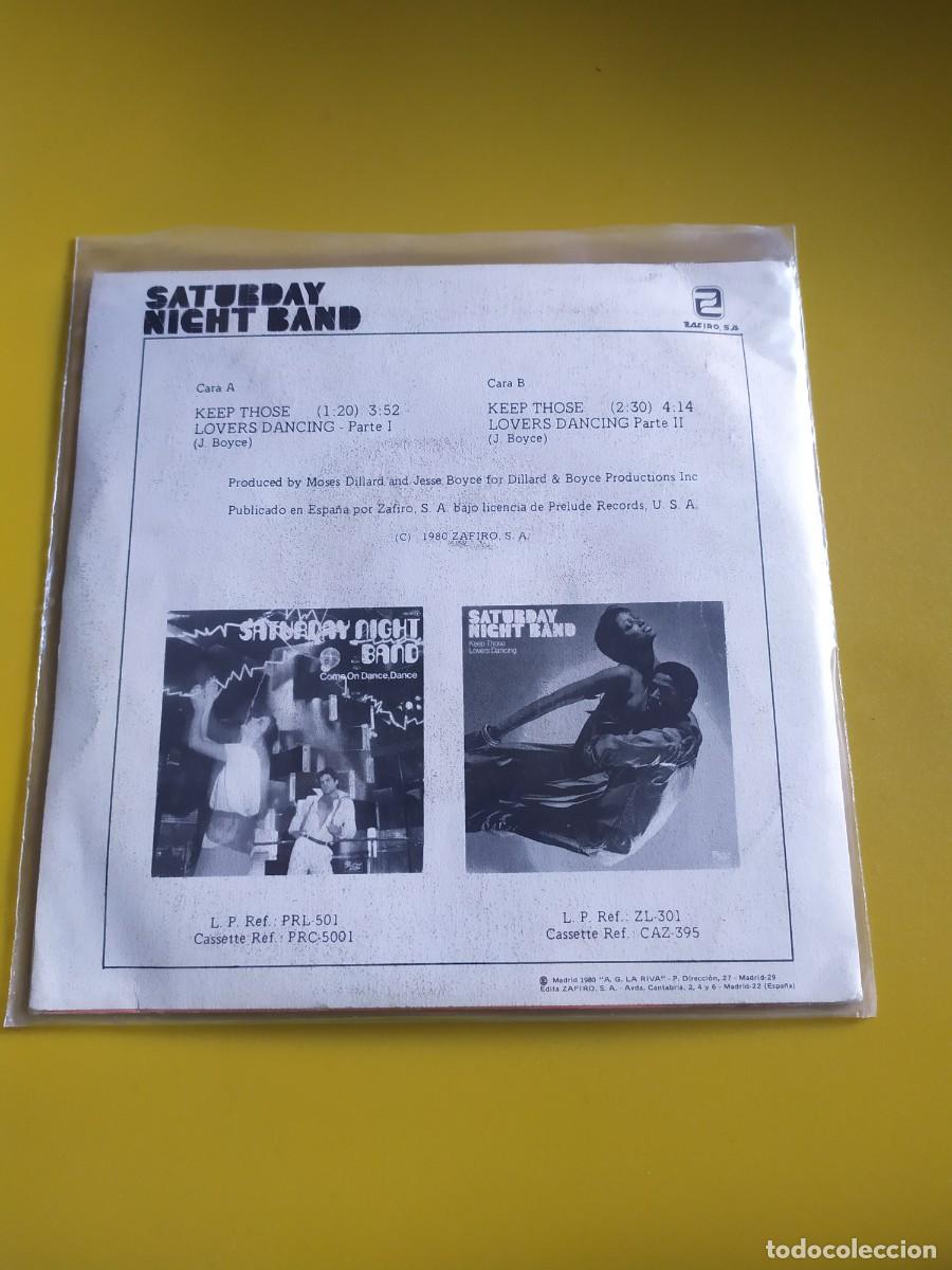 Discos de vinilo: Saturday Night Band - Keep those lovers dancing 1980 - Foto 2