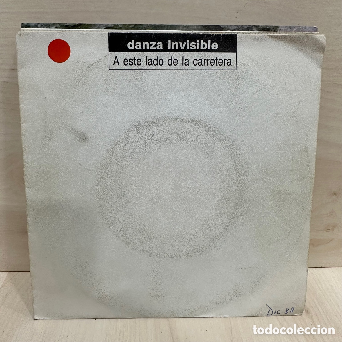 Discos de vinilo: Danza Invisible - A Este Lado De La Carretera (7&rdquo;, Single) - Foto 1