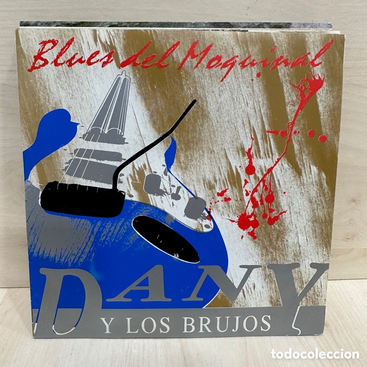 Discos de vinilo: Dany Y Los Brujos - Blues Del Moquinal (7&rdquo;, S/Sided) - Foto 1