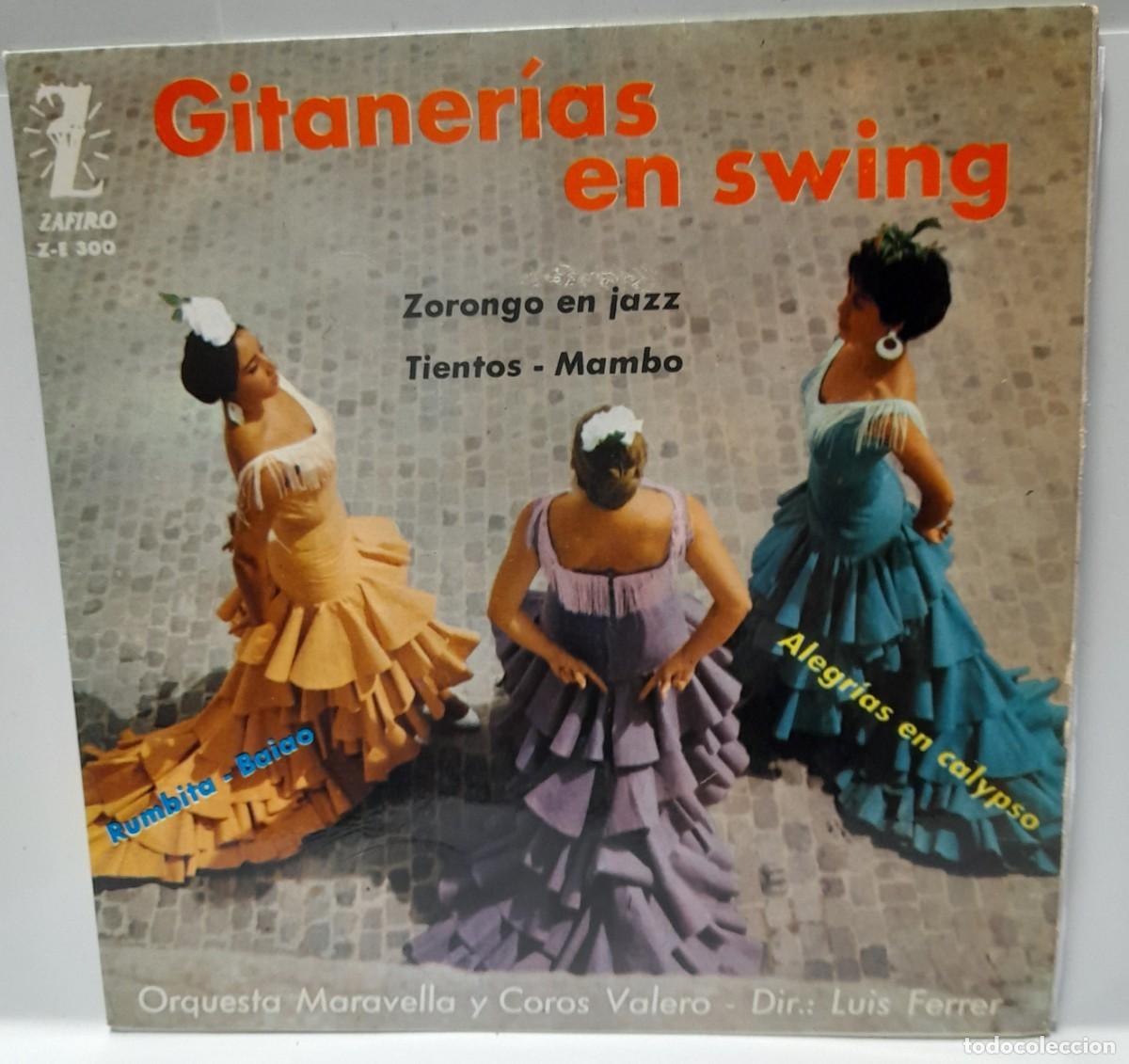 Discos de vinilo: ORQUESTA MARAVELLA - Gitaner&iacute;as en Swing - Foto 1
