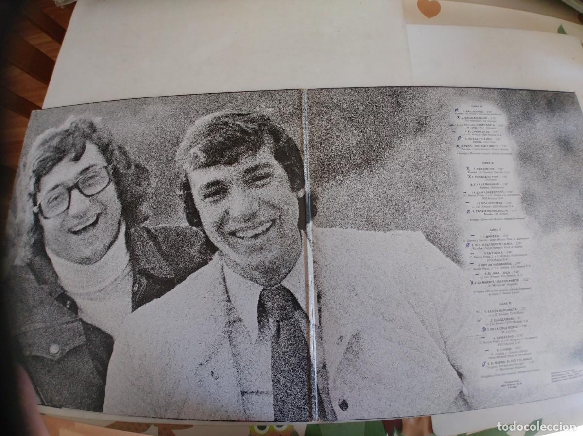Discos de vinilo: LA VOZ DE LOS AMAYA-LP DOBLE - Foto 2